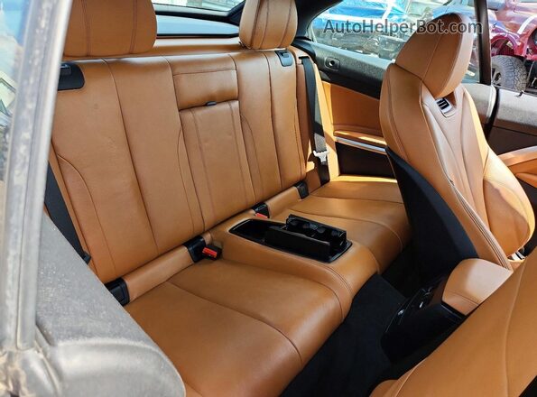 WBA4Z3C56KEF31435 2019 BMW 4 SERIES Black Rear seats view
