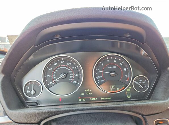 WBA4Z3C56KEF31435 2019 BMW 4 SERIES Black Instrument cluster view