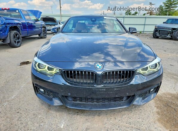 WBA4Z3C56KEF31435 2019 BMW 4 SERIES Black Front view