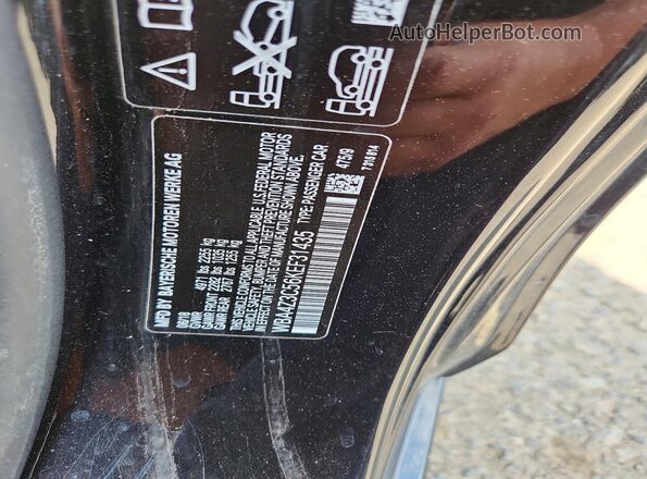 WBA4Z3C56KEF31435 2019 BMW 4 SERIES Black VIN sticker view