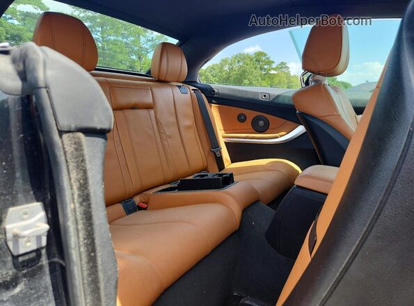 WBA4Z3C5XKEF31941 2019 BMW 4 SERIES Black Widok tylnych siedzeń