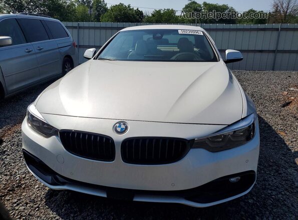 WBA4Z7C00L5R61679 2020 BMW 4 SERIES White წინა ხედი