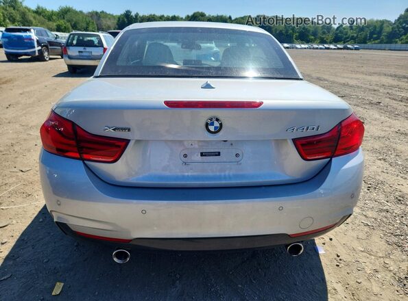 WBA4Z7C56JED47988 2018 BMW 4 SERIES Silver Vista trasera