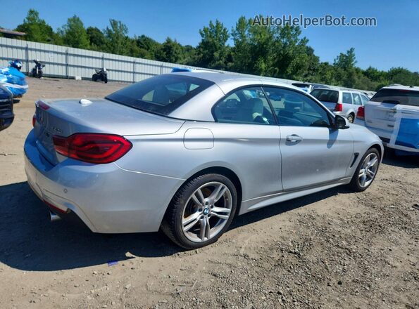 WBA4Z7C56JED47988 2018 BMW 4 SERIES Silver Trasero derecho