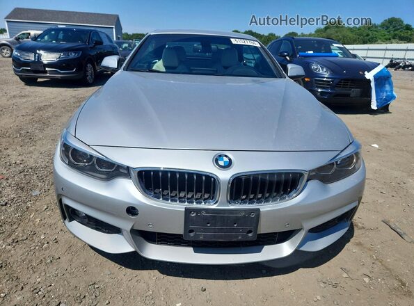 WBA4Z7C56JED47988 2018 BMW 4 SERIES Silver Vista frontal