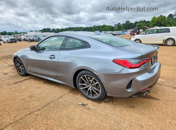 WBA53AP06NCK17936 2022 BMW 4 SERIES Gray Հետևի ձախ