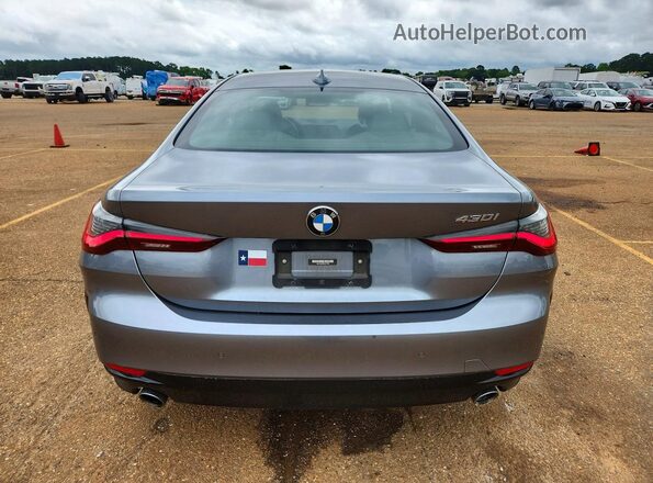 WBA53AP06NCK17936 2022 BMW 4 SERIES Gray Հետևի տեսք