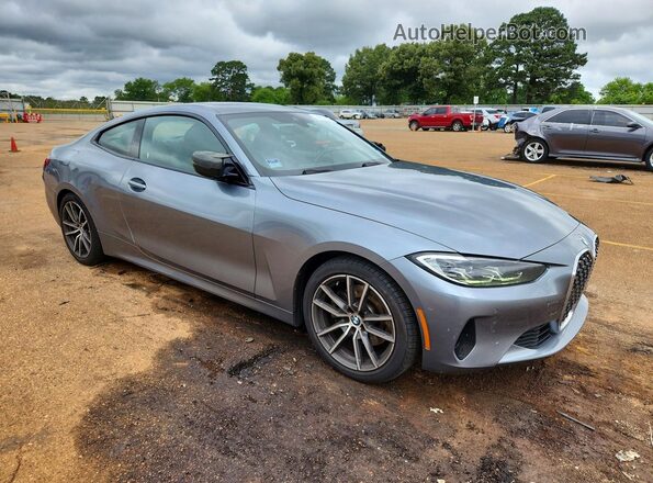WBA53AP06NCK17936 2022 BMW 4 SERIES Gray Առջևի աջ