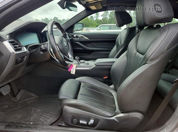 WBA53AP06NCK17936 2022 BMW 4 SERIES Gray Սալոնի դիմացի տեսք