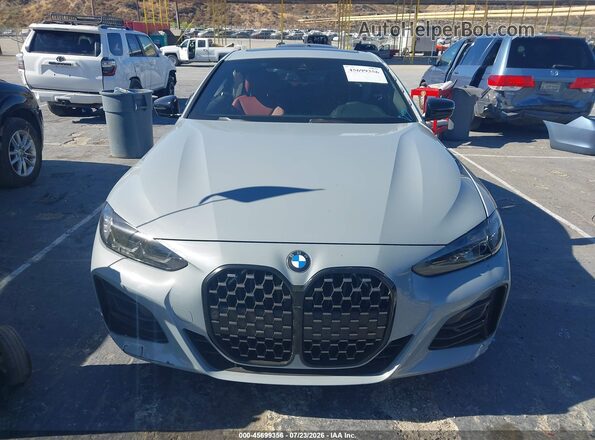 WBA53AP08NCJ66908 2022 BMW 4 SERIES Light Blue Vista del cuadro de instrumentos