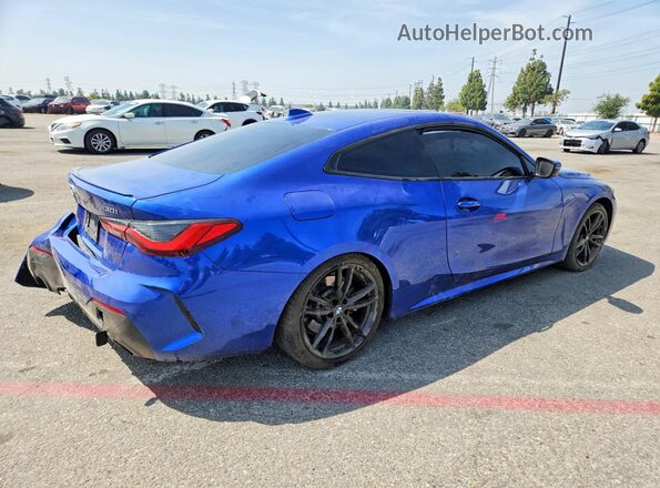 WBA53AP08PCM04226 2023 BMW 4 SERIES Blue Rear right