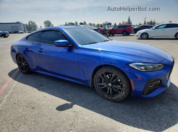 WBA53AP08PCM04226 2023 BMW 4 SERIES Blue Front right