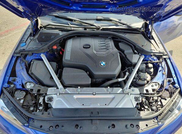 WBA53AP08PCM04226 2023 BMW 4 SERIES Blue Rear interior view