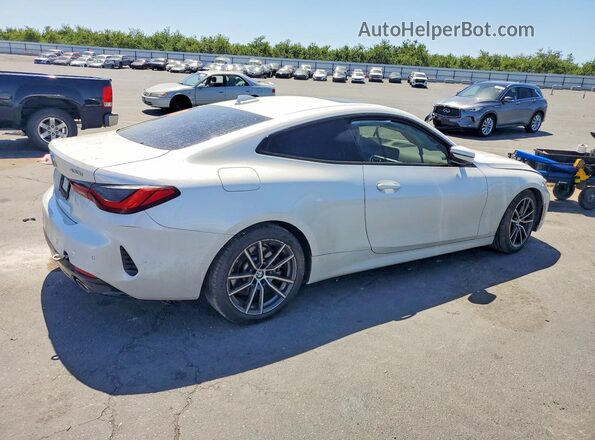 WBA53AP09NCK33340 2022 BMW 4 SERIES White Հետևի աջ
