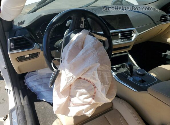 WBA53AP09NCK33340 2022 BMW 4 SERIES White Առջևի վահանակի տեսք