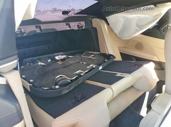 WBA53AP09NCK33340 2022 BMW 4 SERIES White Հետևի նստատեղերի տեսք