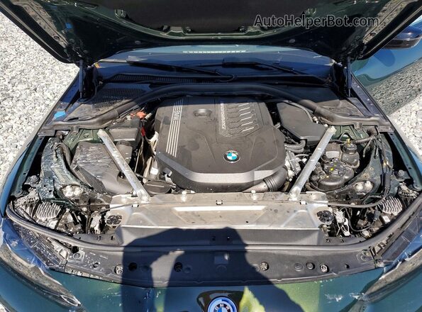 WBA53AT02PCM23277 2023 BMW M4 Green Widok wnętrza z tyłu
