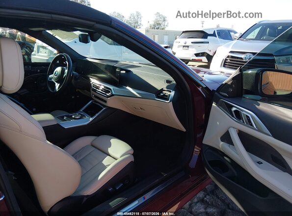 WBA53AT07RCN63618 2024 BMW M4 Red წინა სალონის ხედი