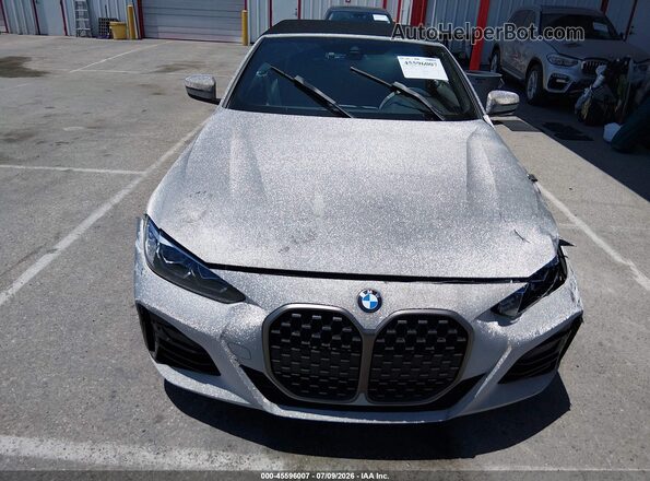 WBA53AT0XNCJ92416 2022 BMW M4 Silver Вид щитка приладів