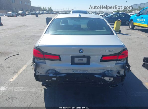 WBA53BH00MWX26146 2021 BMW 5 SERIES Silver 