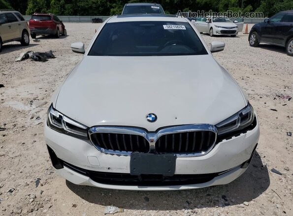 WBA53BH00NWX61366 2022 BMW 5 SERIES White Вид спереду