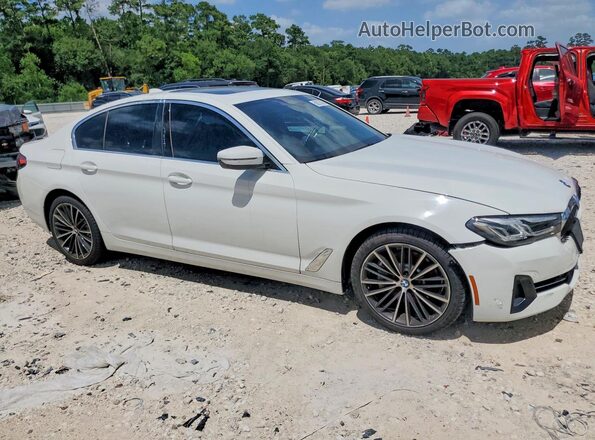 WBA53BH00NWX61366 2022 BMW 5 SERIES White Передня права чверть