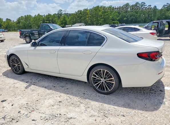 WBA53BH00NWX61366 2022 BMW 5 SERIES White Задня ліва чверть