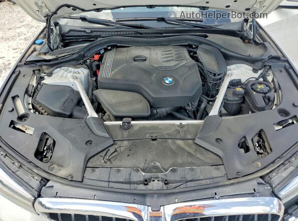 WBA53BH00NWX61366 2022 BMW 5 SERIES White Вид задньої частини салону