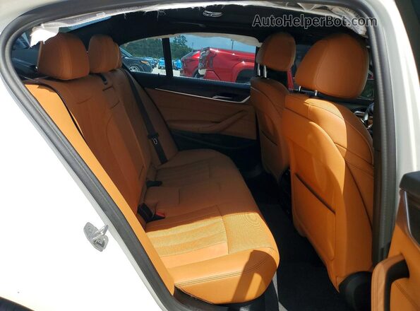 WBA53BH00NWX61366 2022 BMW 5 SERIES White Вид задніх сидінь