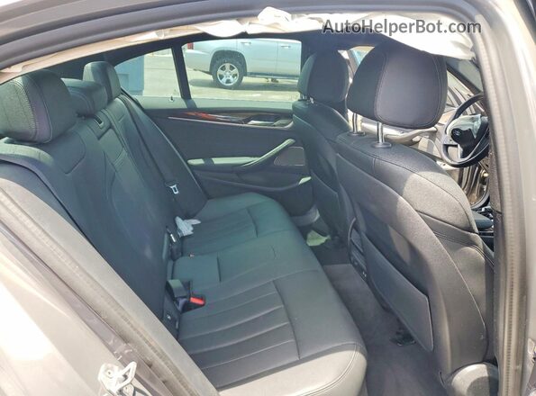 WBA53BH01MCF19947 2021 BMW 5 SERIES Silver Հետևի նստատեղերի տեսք