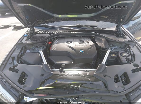 WBA53BH01NWX46391 2022 BMW 5 SERIES Gray უკანა ხედი
