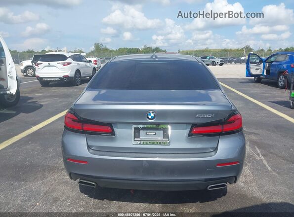 WBA53BH01NWX46391 2022 BMW 5 SERIES Gray 