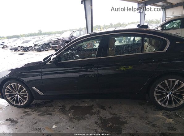 WBA53BH02PWY20078 2023 BMW 5 SERIES Black სალონის 360-გრადუსიანი ხედი