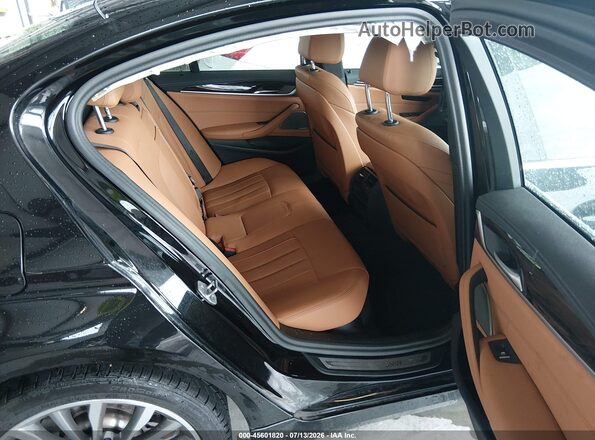 WBA53BH02PWY20078 2023 BMW 5 SERIES Black VIN კოდის სტიკერის ხედი