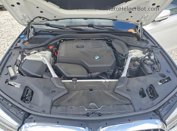 WBA53BH03MWW99105 2021 BMW 5 SERIES White Rear interior view