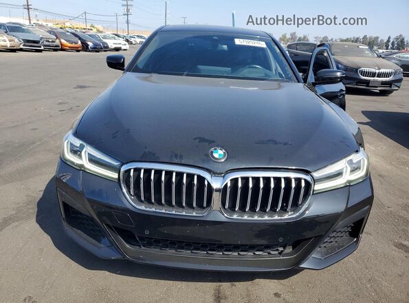 WBA53BH04PWX99038 2023 BMW 5 SERIES Черный Вид спереди