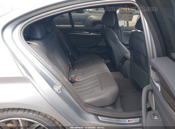 WBA53BH04PWY18686 2023 BMW 5 SERIES Gray Вид наклейки з VIN-кодом
