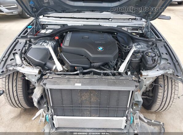 WBA53BH04PWY18686 2023 BMW 5 SERIES Gray Вид ззаду