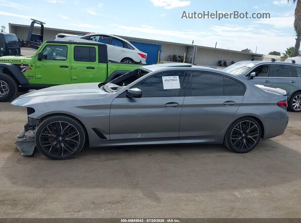 WBA53BH04PWY18686 2023 BMW 5 SERIES Gray 