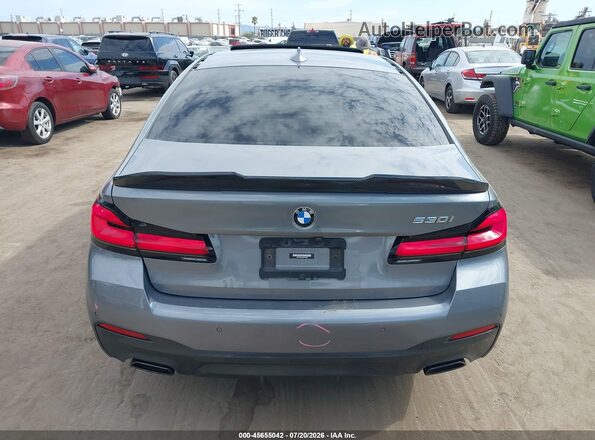 WBA53BH04PWY18686 2023 BMW 5 SERIES Gray 