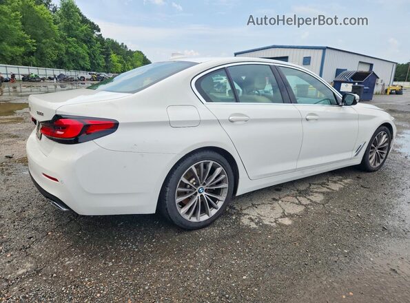 WBA53BH06NCL01985 2022 BMW 5 SERIES White Tył prawy