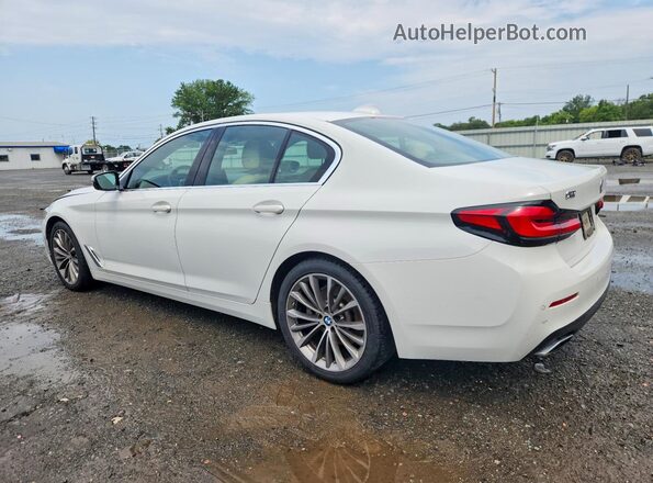 WBA53BH06NCL01985 2022 BMW 5 SERIES White Tył lewy