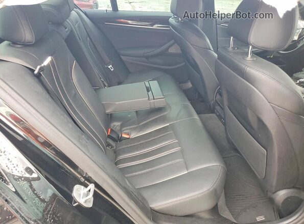 WBA53BH07MCF26420 2021 BMW 5 SERIES Black Вид задніх сидінь