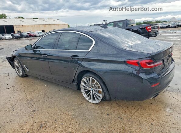 WBA53BH07MCF26420 2021 BMW 5 SERIES Black Задня ліва чверть