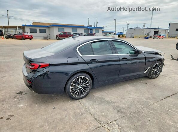 WBA53BH07PWY00554 2023 BMW 5 SERIES Черный Задняя правая четверть