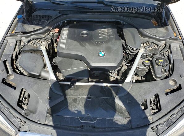 WBA53BH08MWW96894 2021 BMW 5 SERIES Черный Вид задней части салона