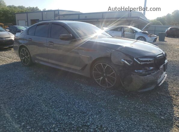 WBA53BJ01MCF53722 2021 BMW 5 SERIES Silver Առջևի աջ