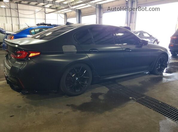 WBA53BJ05MWW95793 2021 BMW 5 SERIES Black უკანა მარჯვენა