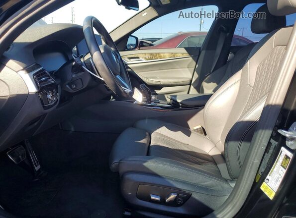 WBA53BJ06PCL82368 2023 BMW 5 SERIES Black Front interior view