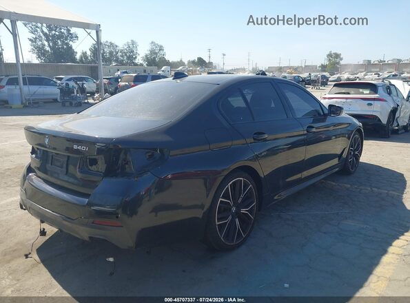 WBA53BJ09MWW99569 2021 BMW 5 SERIES Black Задня права чверть